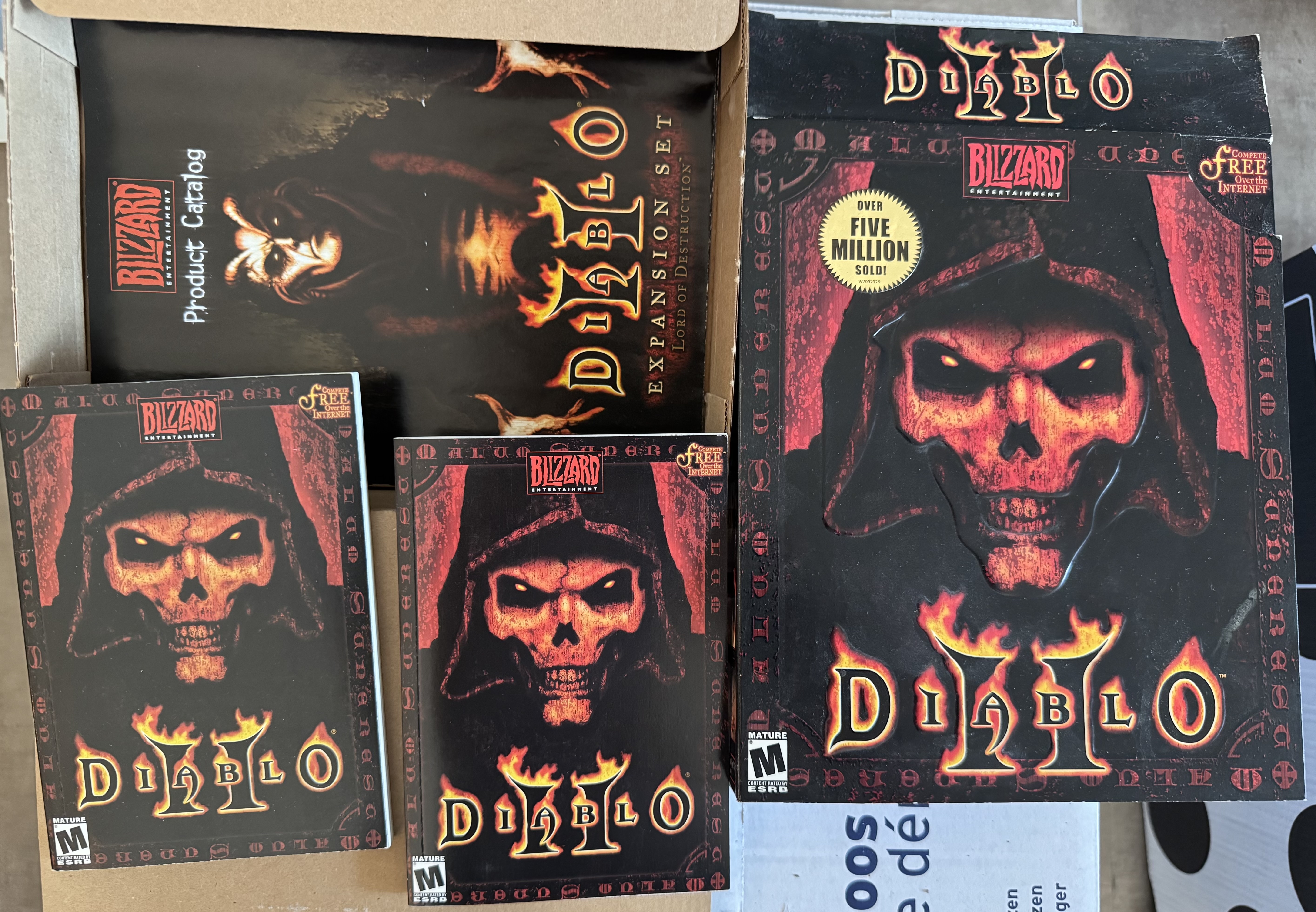 Jeu PC MAC BIG BOX - DIABLO II - 2 - VF - BE