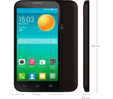 Alcatel OneTouch POP S7 Zwart