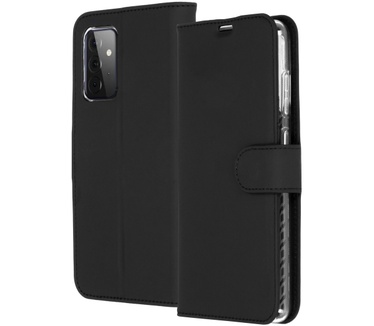 Accezz Wallet Softcase Bookcase Samsung Galaxy A72 - Zwart