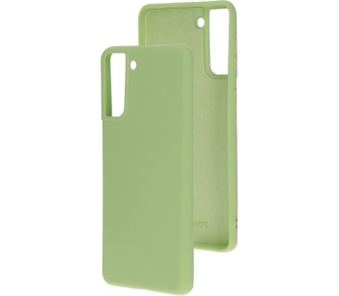 Mobiparts Silicone Cover Samsung Galaxy S21 Plus Pistache Green