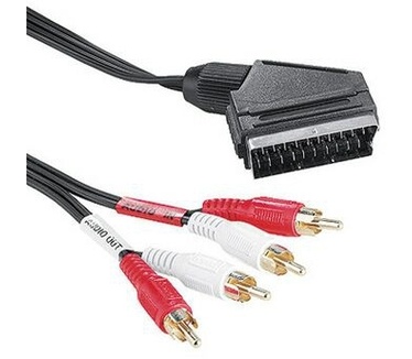Hama Scart - 4x RCA