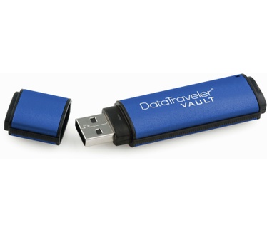 Kingston DataTraveler Vault 16GB Blauw