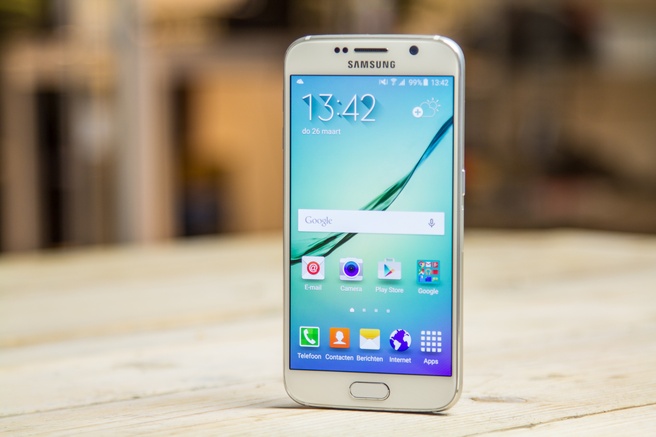 Productfoto's van Samsung Galaxy S6