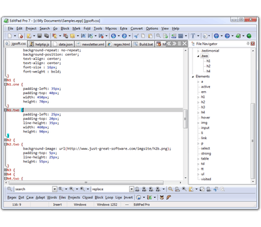 EditPad Pro 7.0.0 screenshot