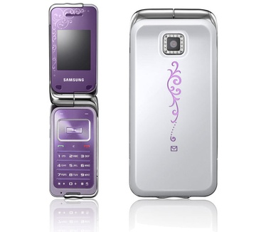Samsung L310 Paars, Wit