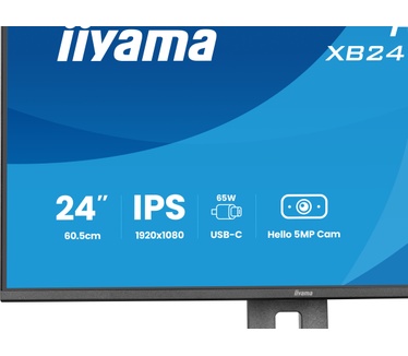 Iiyama XB2497HSNH-B1 24IN IPS LCD 4MS 1920X1080 350CD/M2 HDMI/DP/USB 2