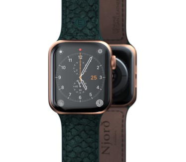 Njord byElements Salmon Leather Watch Strap - Apple Watch 40/41mm - Jörð