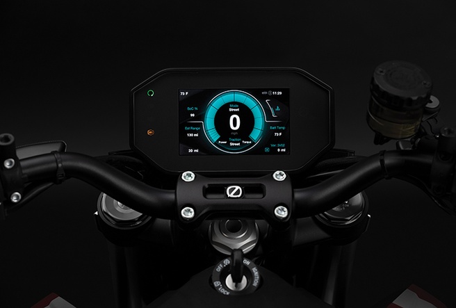 Zero motor dashboard