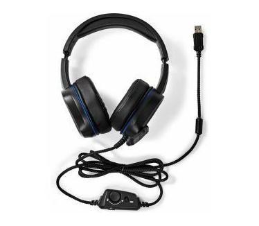 Nedis Gaming Headset | Over-Ear | Surround | USB Type-A | Opvouwbare Microfoon | 2.10 m | LED