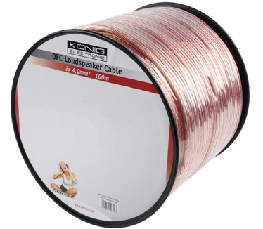 Konig 2x 4mm², 100m