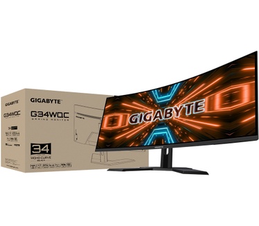 Gigabyte G34WQC Zwart