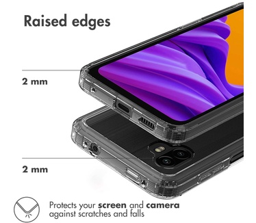 Accezz Xtreme Impact Backcover Samsung Galaxy Xcover 6 Pro - Transparant