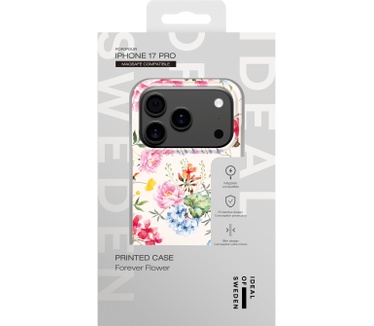 iDeal of Sweden Bedrukt hoesje MagSafe iPhone 17 Pro Forever Flower