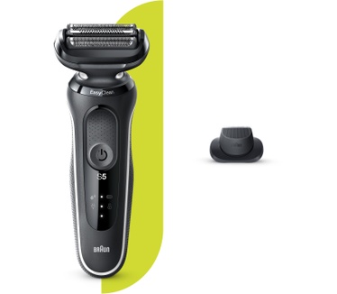 Braun Series 5 50-W1200s Elektrisch Scheerapparaat Met Precisietrimmer, Wit
