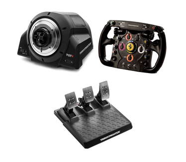 Thrustmaster T-GT 2 Formula Ferrari Bundel + T-3PM pedalen (Playstation 4 & 5 en PC)