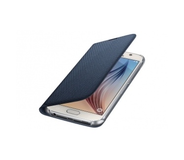Samsung Flip Wallet Galaxy S6 - EF-WG920BB - Black (Fabric)