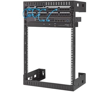 Startech.com 15U wandmonteerbaar server rack open frame serverkast 30 cm diep