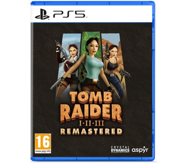 Tomb Raider I-II-III Remastered Starring Lara Croft (PS5)
