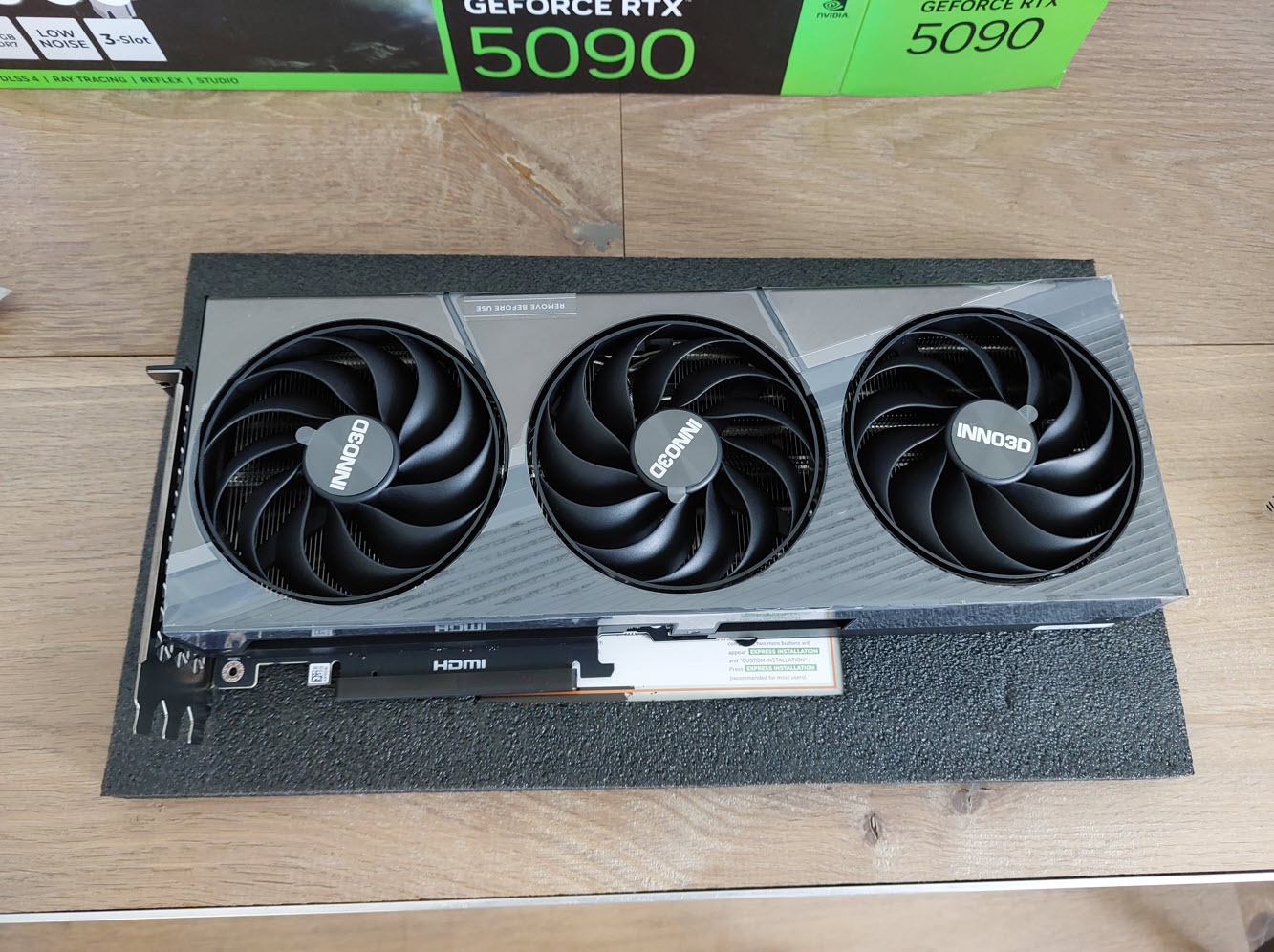 INNO3D GeForce RTX 5090 X3 OC 32GB - Niels van Wooni - Product