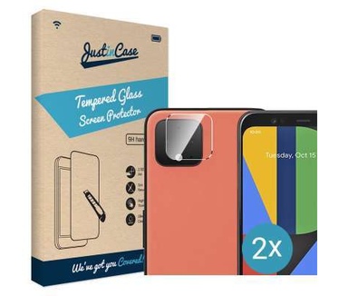 Just in Case Tempered Glass Google Pixel 4 XL Camera Lens - 2 stuks