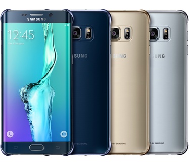 Samsung Clear Cover Galaxy S6 edge Plus (Galaxy S6 edge+) Zilver