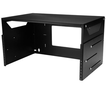 Startech.com Wand monteerbaar server rack ingebouwd schap wandkast massief staal 4U