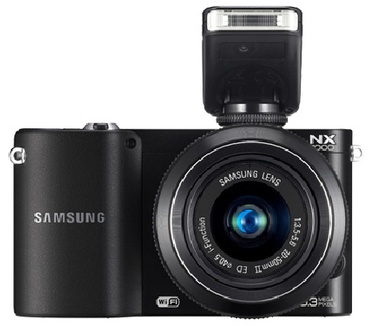 Samsung NX1000 (Duits model) + 20-50mm i-function f3.5-5.6 Zwart