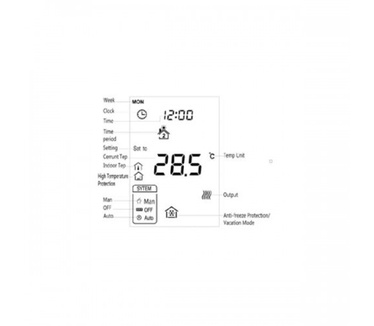 MCO Home Vloerverwarming Thermostaat