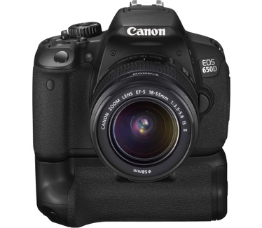 Canon EOS 650D + EF-S 18-55mm IS II + EF-S 55-250mm IS Zwart
