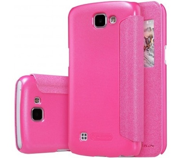 Nillkin Leather Case LG K4 - Sparkle Series - Pink