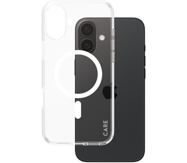 PanzerGlass CARE by PG White MagSafe iPhone16 6.7