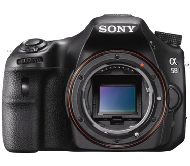 Sony SLT-?58-camera met A-bevestiging en APS-C-sensor