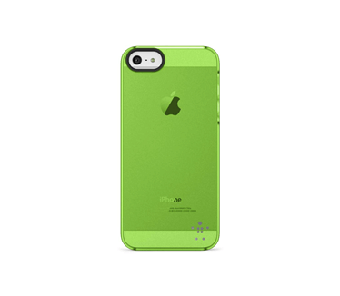 Belkin Belkin Shield Sheer Matte voor iPhone 5, AppelGroen (Apple)