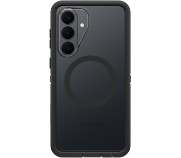 Otterbox Defender Pro XT Clear Series voor Samsung Galaxy S26+, Dark Side - Geen retailverpakking (iPhone 17 Pro Max) Transparant