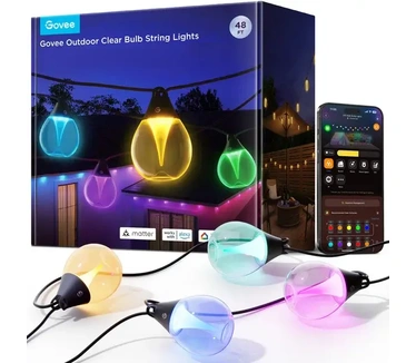 Govee Outdoor Clear Bulb String Lights