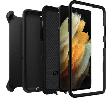 Otterbox Defender Series voor Samsung Galaxy S21 Ultra 5G, zwart