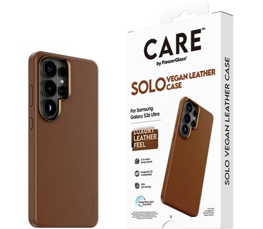 PanzerGlass CARE™ by PanzerGlass® Solo Case Brown w. Qi Samsung Galaxy S26 Ultra
