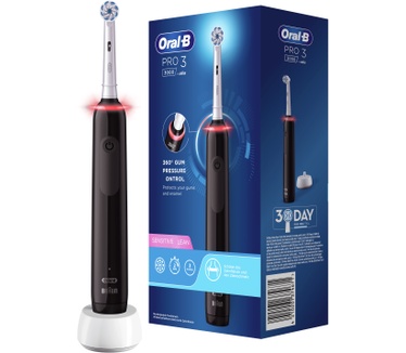 Oral-B Oral-B Pro 3 - 3000 - Zwarte Elektrische Tandenborstel Ontworpen Door Braun