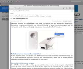 Apple OS X Yosemite Mail