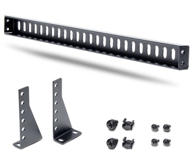 Startech.com 1U Rackmonteerbare Kabelorganizer met Verstelbare Diepte, Kabelhouder voor 19" Racks/Serverkasten, Horizontale Kabelgeleider voor Patch Panelen/Switches/PDUs