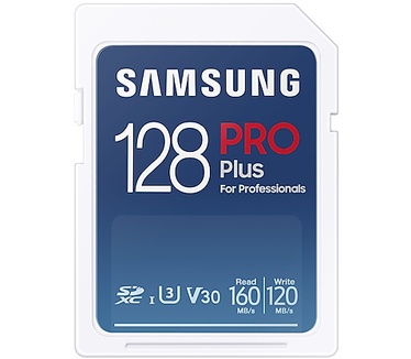 Samsung PRO Plus SDXC 128GB + USB adapter
