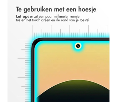 Accezz Gehard Glas Screenprotector Xiaomi Redmi Note 14 5G / 4G