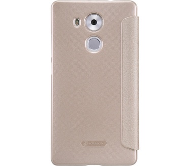 Nillkin New Sparkle S-View BookCase voor Huawei Mate 8 - Goud