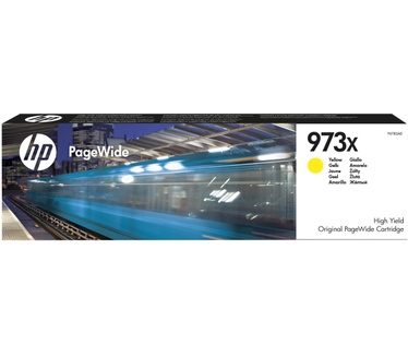 HP 973X high yield yellow original PageWide cartridge