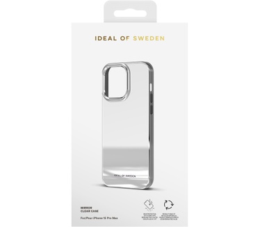 iDeal of Sweden Clear Mirror (iPhone 15 Pro Max) Chroom