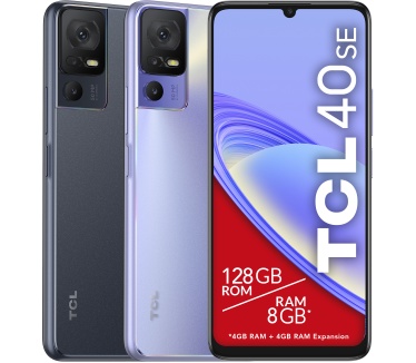 TCL 40 SE, 4GB ram, 128GB opslag Paars