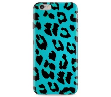 Just in Case iPhone 6 Plus/6S Plus Hoesje Luipaard Groen Zwart