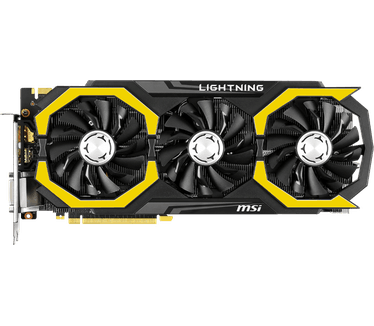 MSI Videokaart PCI-e GeForce GTX980 Ti Lightning 6GB