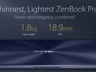Asus Zenbook Pro 2017