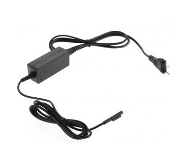 qMust Microsoft Surface Pro 3 / Pro 4 Oplader - 2580mAh - Black